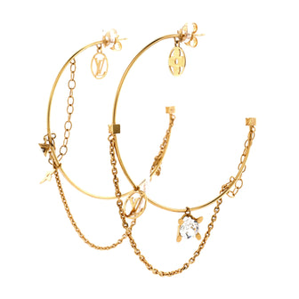 Louis Vuitton Roman Holidays Hoop Earrings Metal