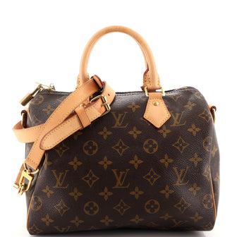 Louis Vuitton Speedy Bandouliere Bag Monogram Canvas 25