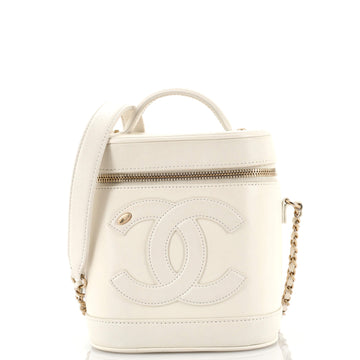 Chanel CC Mania Vanity Case Lambskin