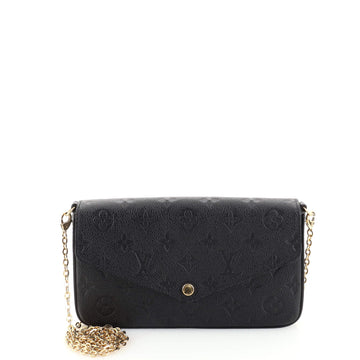 Louis Vuitton Felicie Pochette Monogram Empreinte Leather