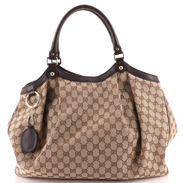 Gucci Sukey Tote GG Canvas Large
