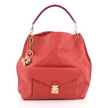 Louis Vuitton Metis Hobo Monogram Empreinte Leather Red 1938101