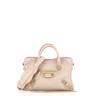Balenciaga City Classic Metallic Edge Bag Leather Small
