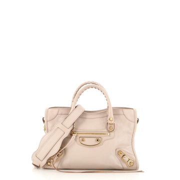 Balenciaga City Classic Metallic Edge Bag Leather Small