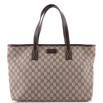 Gucci Plus Tote GG Coated Canvas Medium