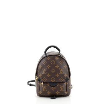 Louis Vuitton Palm Springs Backpack Monogram Canvas Mini