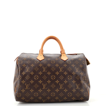 Louis Vuitton Speedy Handbag Monogram Canvas 35