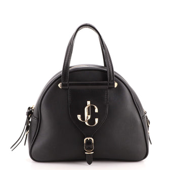 Jimmy Choo Varenne Bowling Bag Leather Small