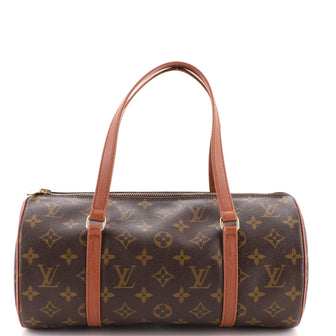 Louis Vuitton Papillon Handbag Monogram Canvas 30