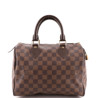 Louis Vuitton Speedy Handbag Damier 25