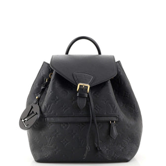 Louis Vuitton Montsouris Backpack NM Monogram Empreinte Leather PM