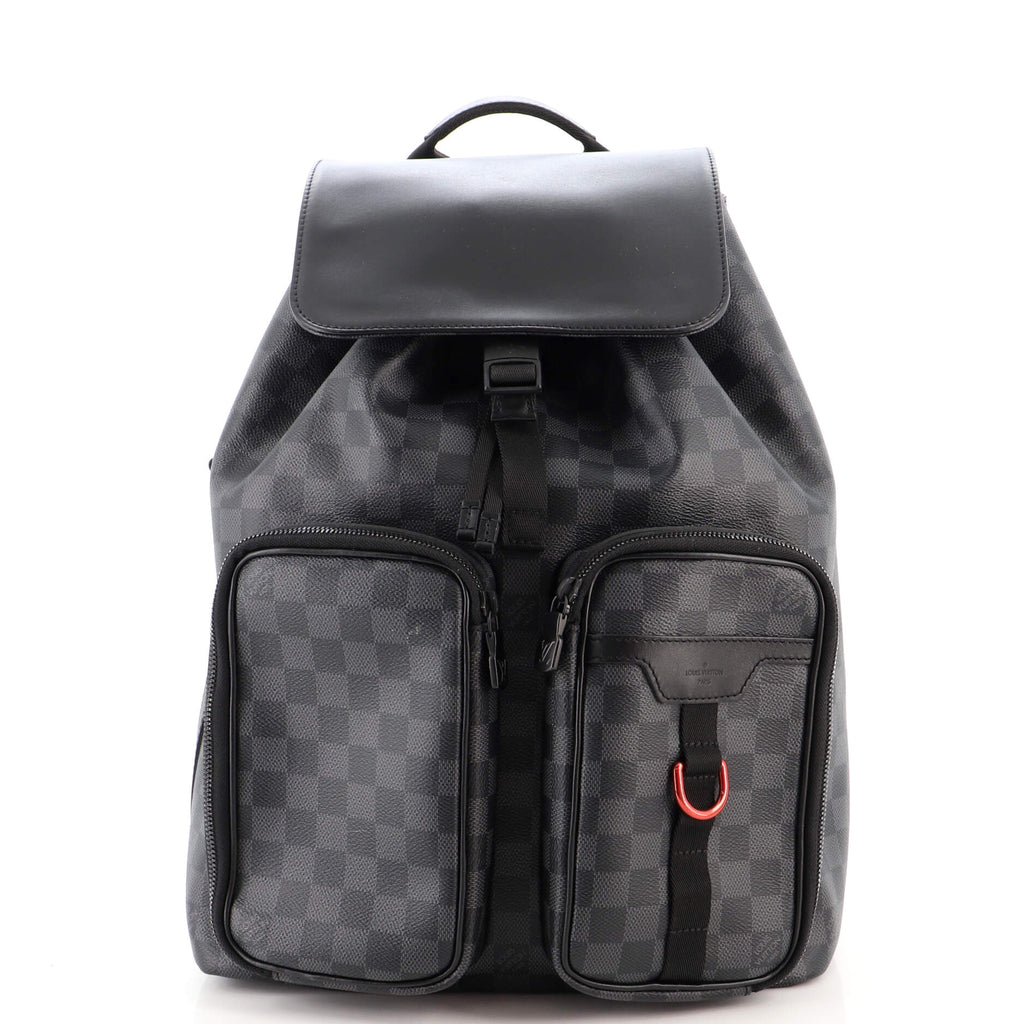LOUIS VUITTON Utility Damier Graphite Backpack - PPSKN (317558)