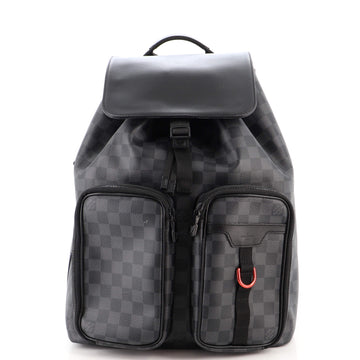 Louis Vuitton Utility Backpack Damier Graphite