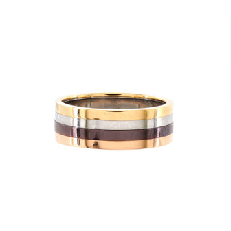 Boucheron Quatre Ring 18K Tricolor Gold with PVD