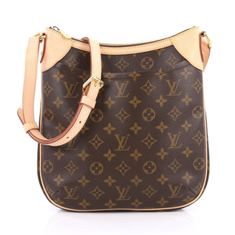 Louis Vuitton Odeon Handbag Monogram Canvas PM Brown 1941301