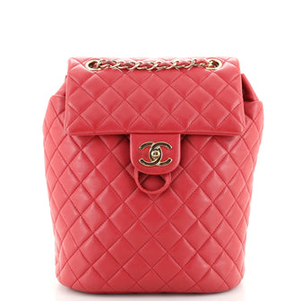 Chanel Urban Spirit Backpack Quilted Lambskin Small