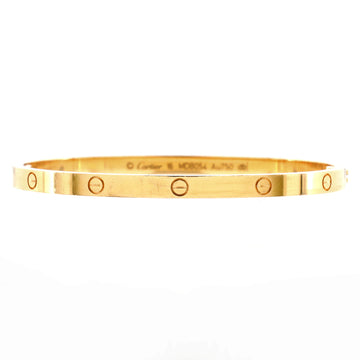 Cartier Love Bracelet 18K Yellow Gold Small