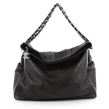 Chanel Ultimate Soft Hobo Leather Large Black