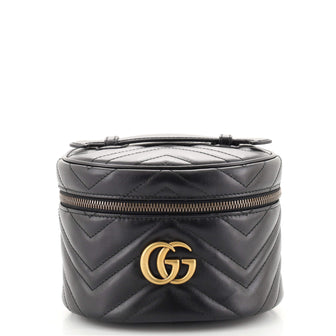 Gucci GG Marmont Vanity Backpack Matelasse Leather Mini
