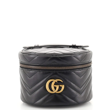 Gucci GG Marmont Vanity Backpack Matelasse Leather Mini