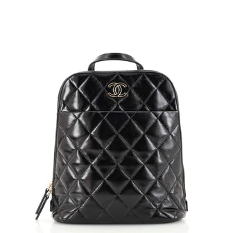 Chanel My Pocket Backpack Quilted Shiny Calfskin