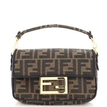 Fendi Baguette NM Bag Zucca Canvas Mini