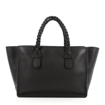 Valentino To Be Cool Tote Leather Small Black