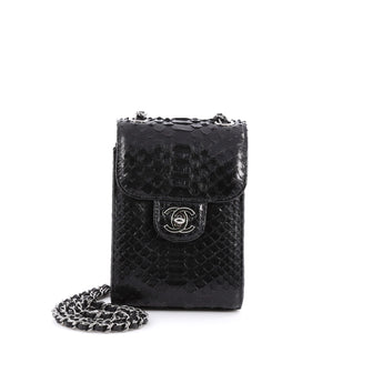 Chanel Wallet on Chain Python Extra Mini Black 1942801