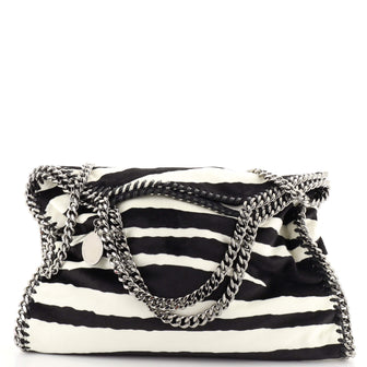 Stella McCartney Falabella Fold Over Bag Printed Velvet