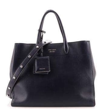 Prada Convertible Open Tote City Calfskin Medium