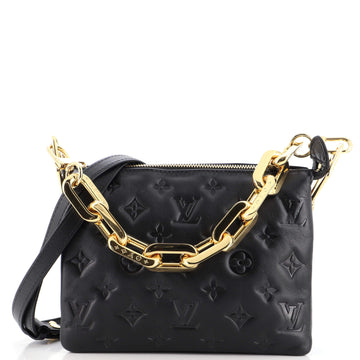 Louis Vuitton Coussin Bag Monogram Embossed Lambskin BB
