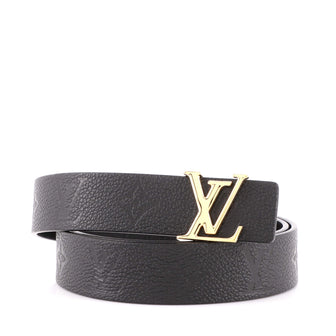 Louis Vuitton LV Initiales Reversible Belt Monogram Empreinte