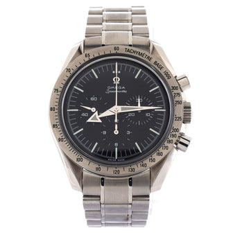 Omega Speedmaster Broad Arrow Chronograph Manual Watch Stainless Steel 42