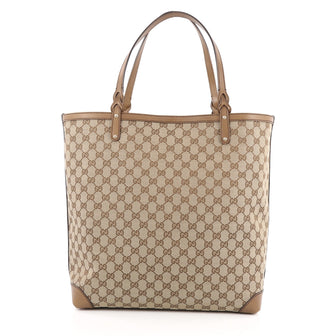 Gucci Craft Tote GG Canvas Tall Brown 1944402