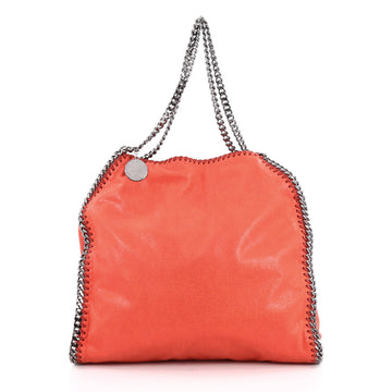 Stella McCartney Falabella Tote Shaggy Deer Small Red 1944407