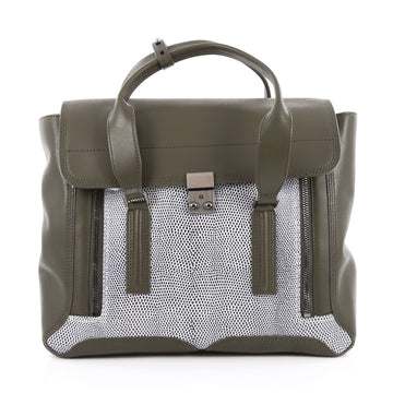 3.1 Phillip Lim Pashli Satchel Lizard Embossed and 1944420