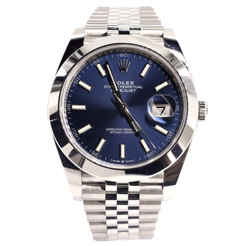 Rolex Oyster Perpetual Datejust Automatic Watch Stainless Steel 41