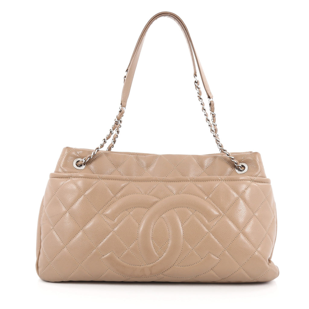 Buy Chanel Timeless CC Soft Tote Quilted Caviar Large 1945002