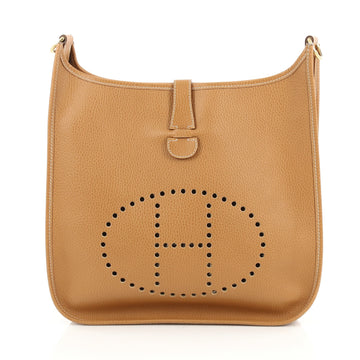 Hermes Evelyne Crossbody Gen I Ardennes PM Brown 1945501