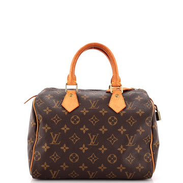 Louis Vuitton Speedy Handbag Monogram Canvas 25
