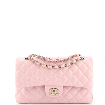 Chanel Classic Double Flap Bag Quilted Iridescent Calfskin Medium