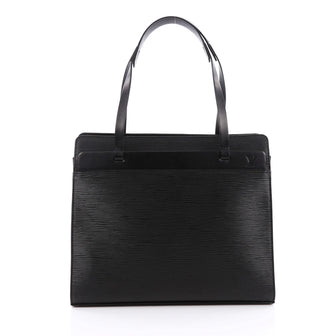 Louis Vuitton Croisette Handbag Epi Leather PM Black 1945701