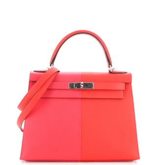 Hermes Casaque Kelly Handbag Epsom 28