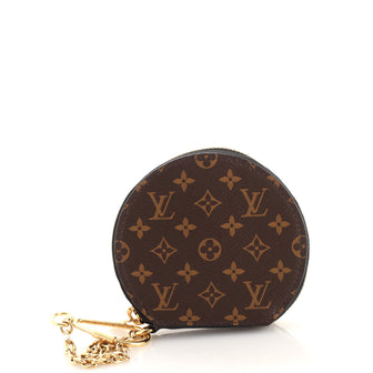 Louis Vuitton Boite Chapeau Coin Purse Monogram Canvas Micro