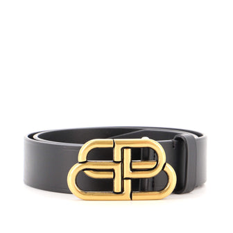 Balenciaga BB Belt Leather Wide
