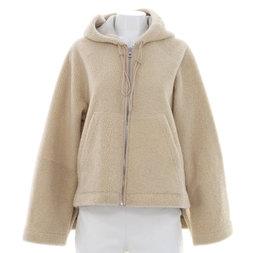Loewe Women's Hooded Zip Up Jacket Shearling