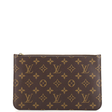 Louis Vuitton Neverfull Pochette Monogram Canvas Large