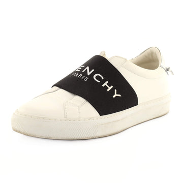 Logo Strap Urban Street Low-Top Sneakers Leather