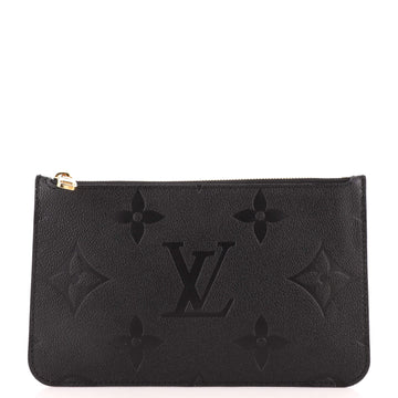 Louis Vuitton Neverfull Pochette Monogram Empreinte Giant Large