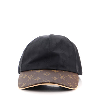 Louis Vuitton Cap Ou Pas Baseball Cap Monogram Silk and Polyester with Monogram Canvas